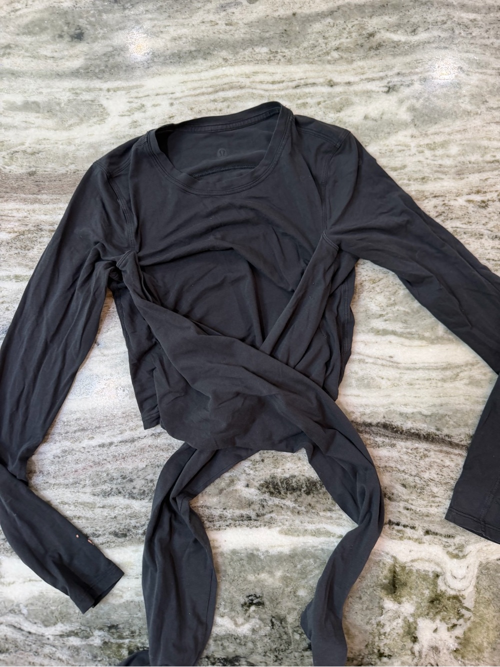 Lululemon Long Sleeve Wrap Top “Time to Restore Long Sleeve Shirt”
Black - Picture 4 of 11
